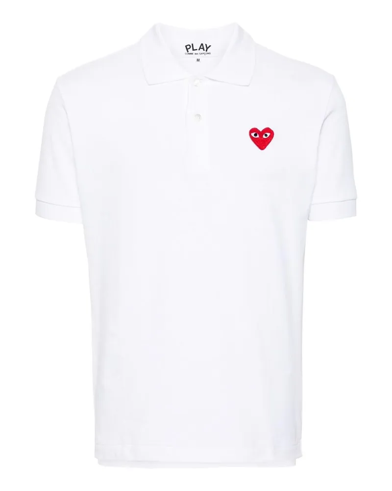 Comme des Garçons Poloshirt - Weiß Weiß