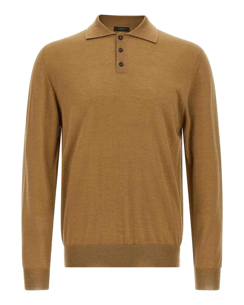 Zanone Poloshirt - Beige Beige