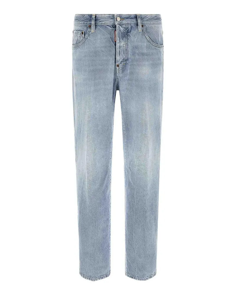 Dsquared2 Straight Leg Jeans - Blau Blau