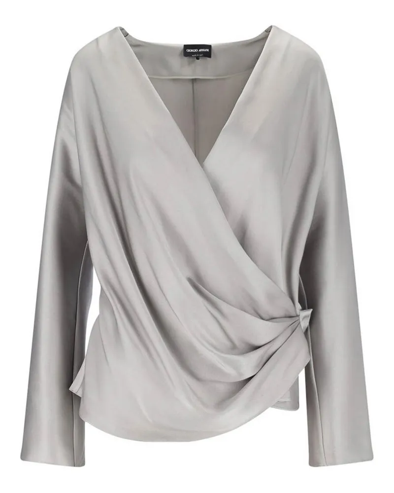 Giorgio Armani Hemd - Grau Grau