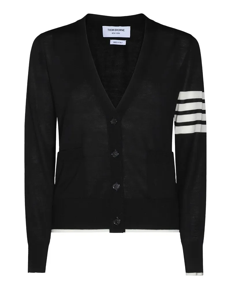 Thom Browne Cardigan - Schwarz Schwarz