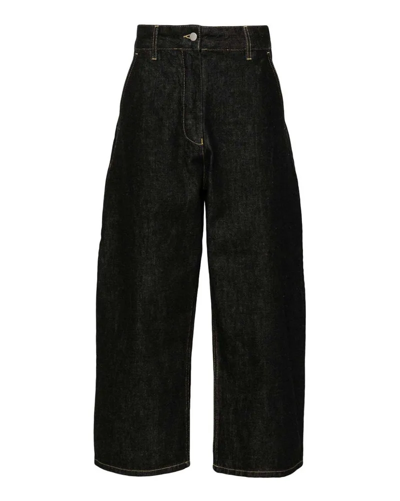 Studio Nicholson Bootcut Jeans - Schwarz Schwarz