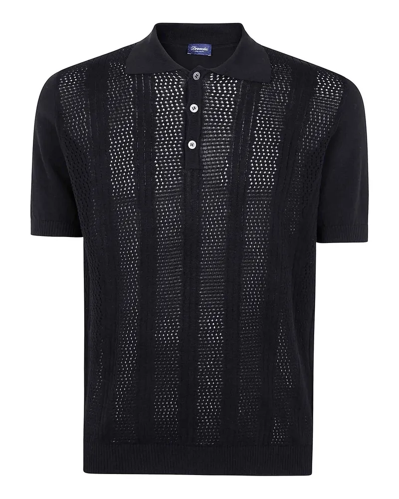 Drumohr  Poloshirt - Schwarz Schwarz