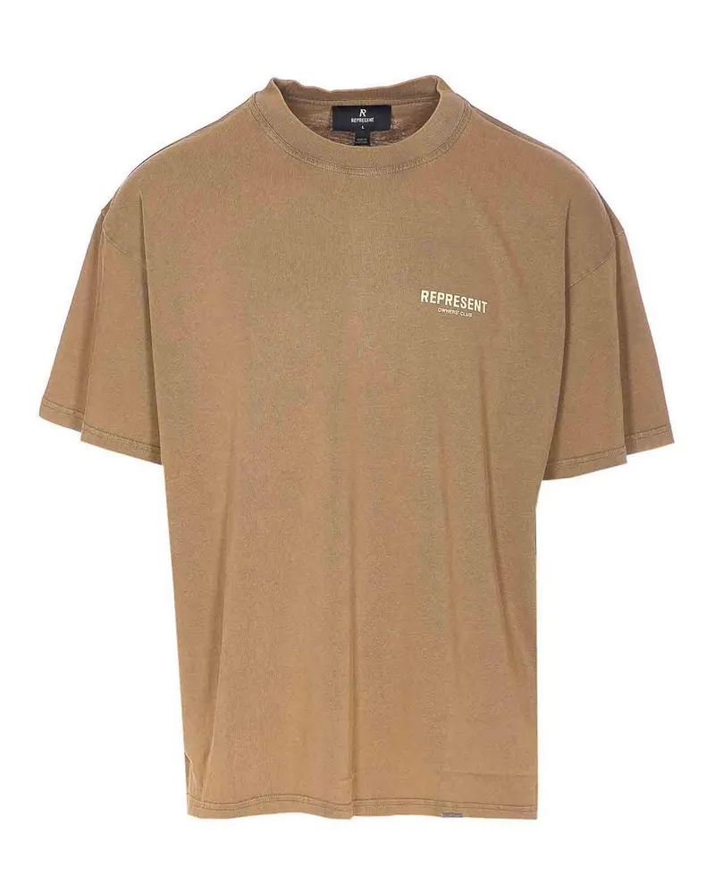 REPRESENT T-Shirt - Braun Braun