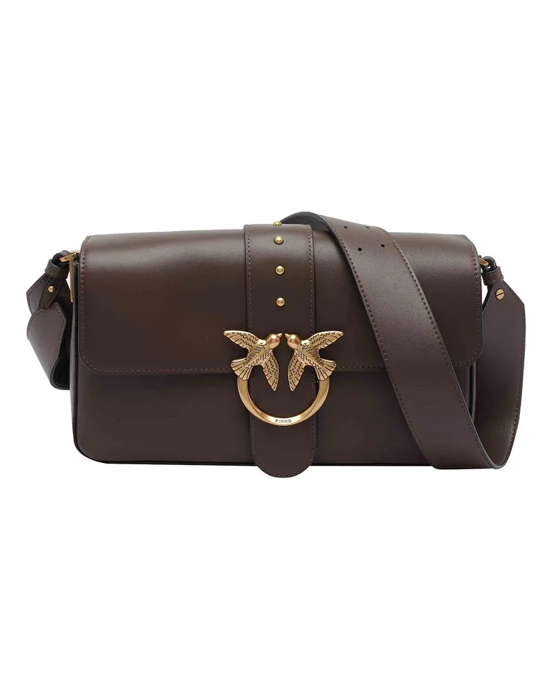 Pinko Schultertasche - Braun Braun