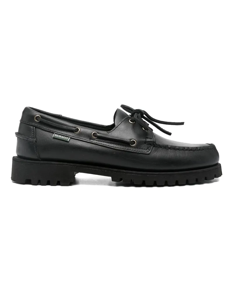 Sebago Mokassins - Schwarz Schwarz
