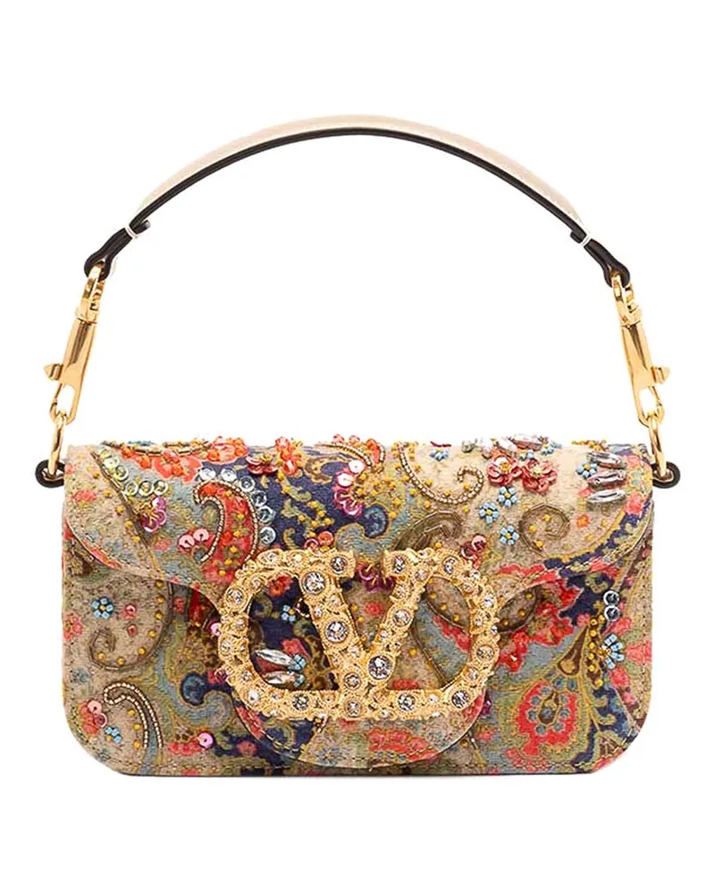 Valentino Garavani Schultertasche - Weiß Bunt