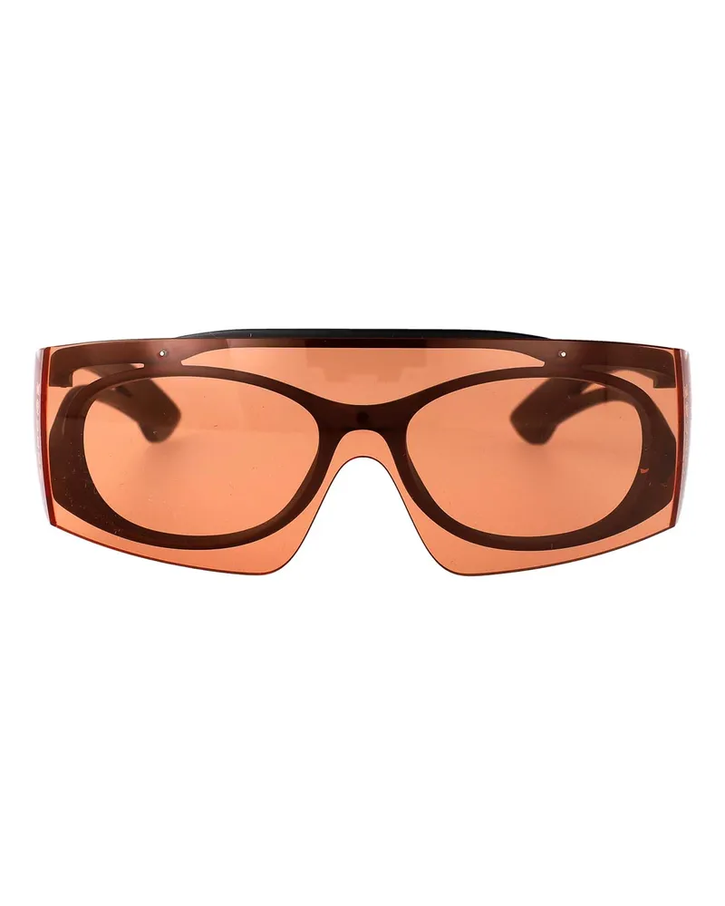 Alexander McQueen Sonnenbrille - Schwarz Schwarz