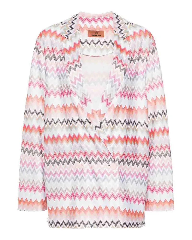 Missoni Blazer - Weiß Weiß