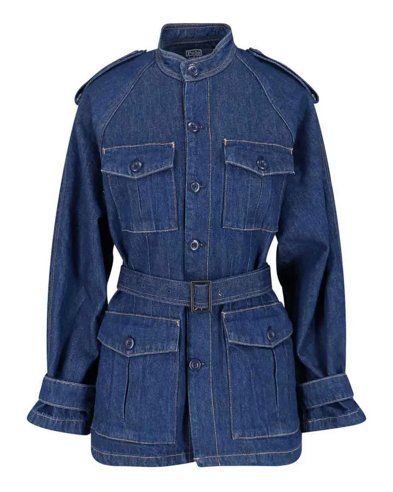 Ralph Lauren Jeansjacke - Blau Blau