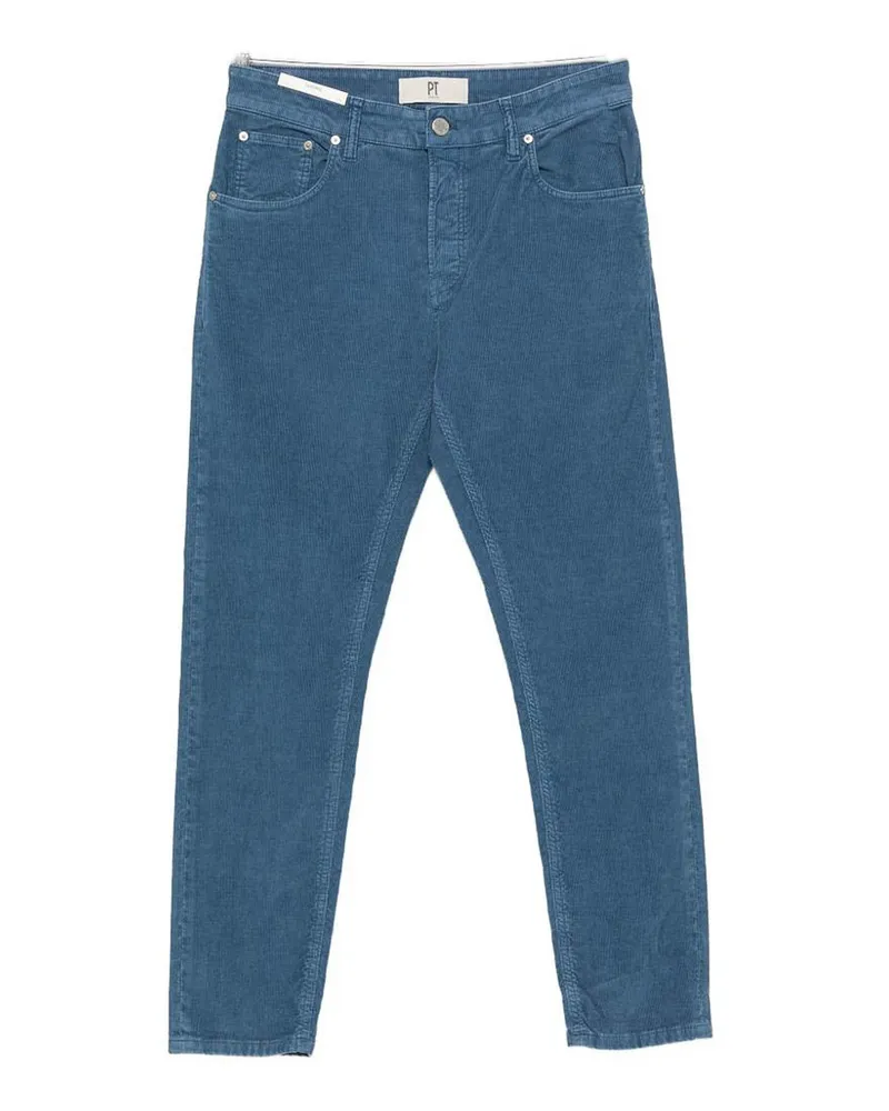 PT TORINO Formale Hose - Blau Blau