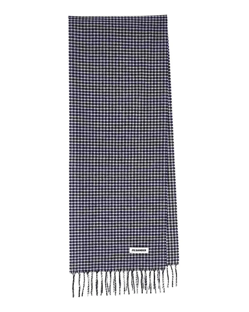 Jil Sander Schal - Blau Blau