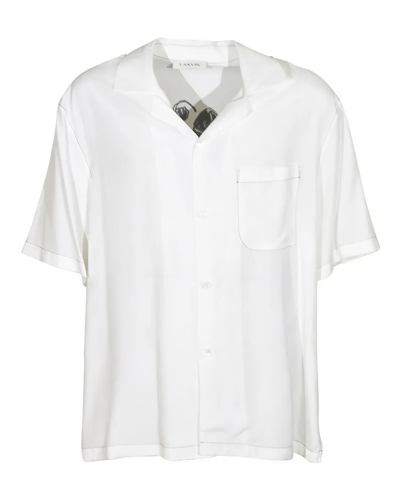 Lanvin Hemd - Weiß Weiß