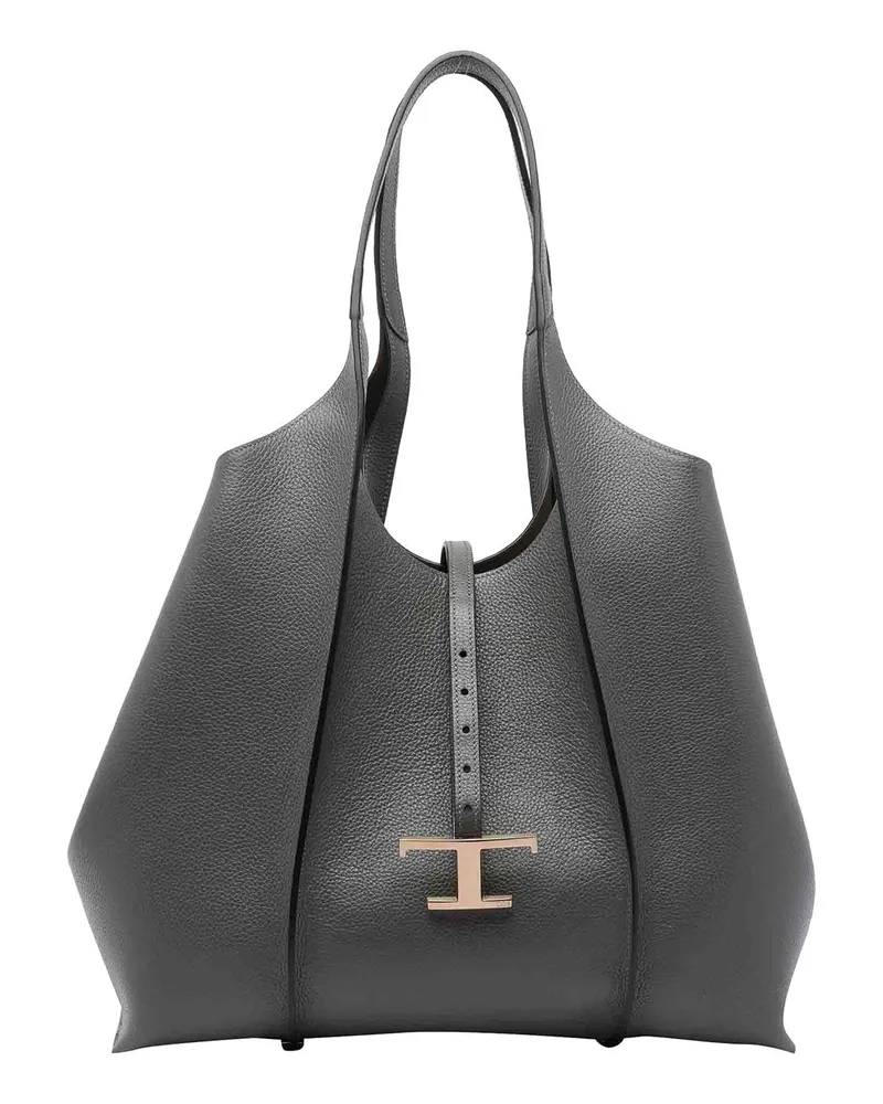 TOD'S Schultertasche - Grau Grau