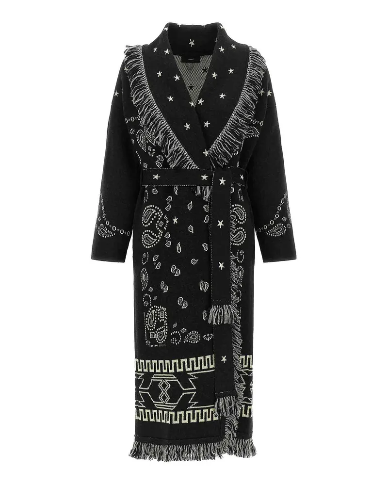 Alanui Trenchcoat - Schwarz Schwarz
