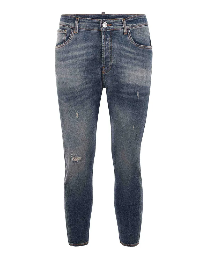 Yes London Bootcut Jeans - Jeansblau Jeansblau