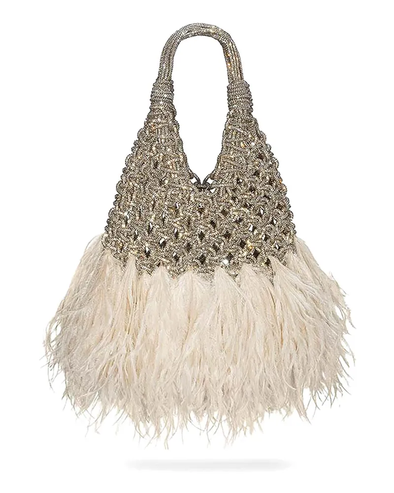 HIBOURAMA Schultertasche - Silber Silber