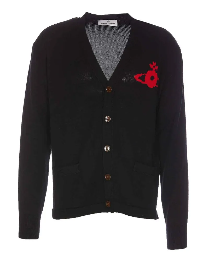 Vivienne Westwood Cardigan - Schwarz Schwarz
