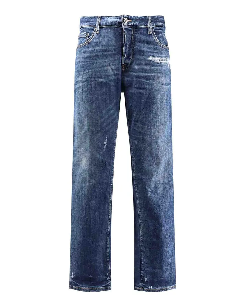 Dsquared2 Straight Leg Jeans - Blau Blau