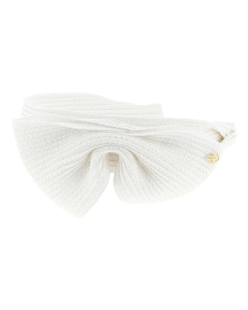 Maison Michel Beth Stirnband Weiß