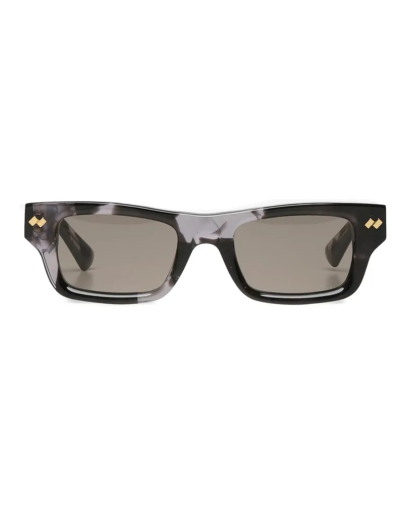 Bottega Veneta Sonnenbrille - Schwarz Schwarz