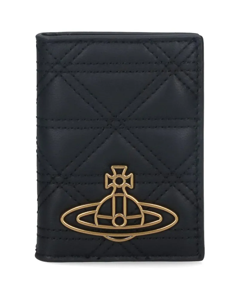 Vivienne Westwood Portemonnaie - Schwarz Schwarz