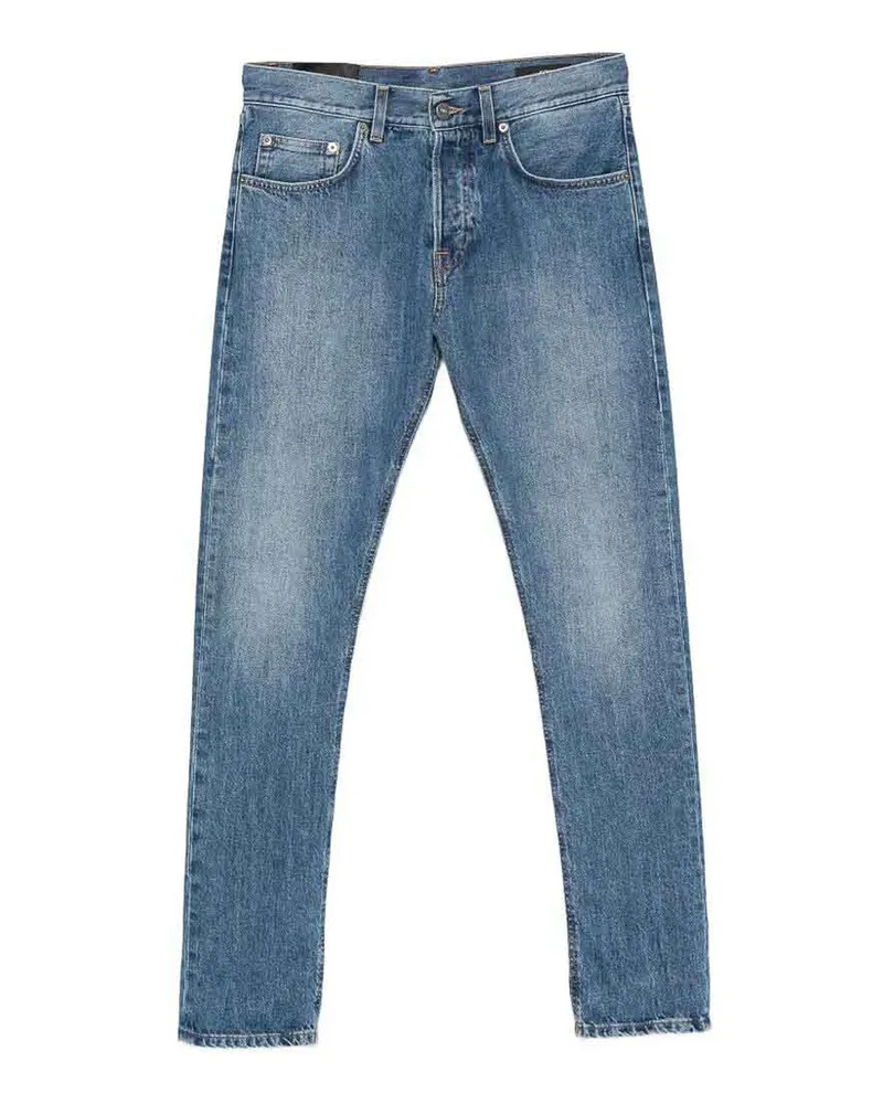 Dondup Straight Leg Jeans - Blau Blau