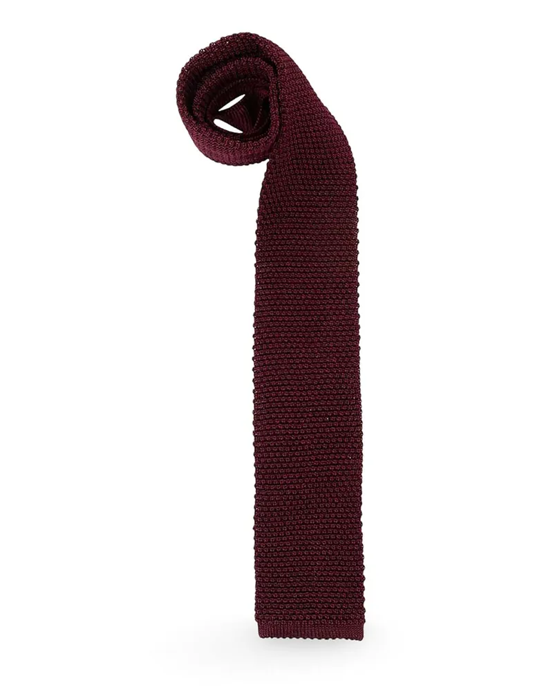 Brunello Cucinelli Krawatte - Bordeaux Bordeaux