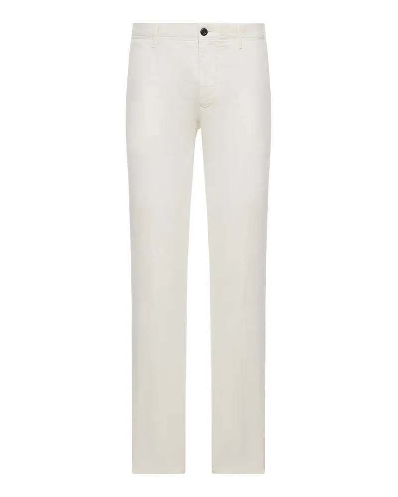 Incotex Casual Hose - Weiß Weiß