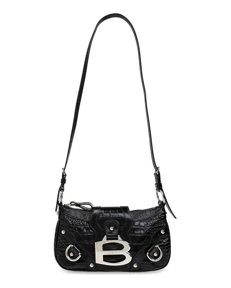 Balenciaga Schultertasche - Schwarz Schwarz