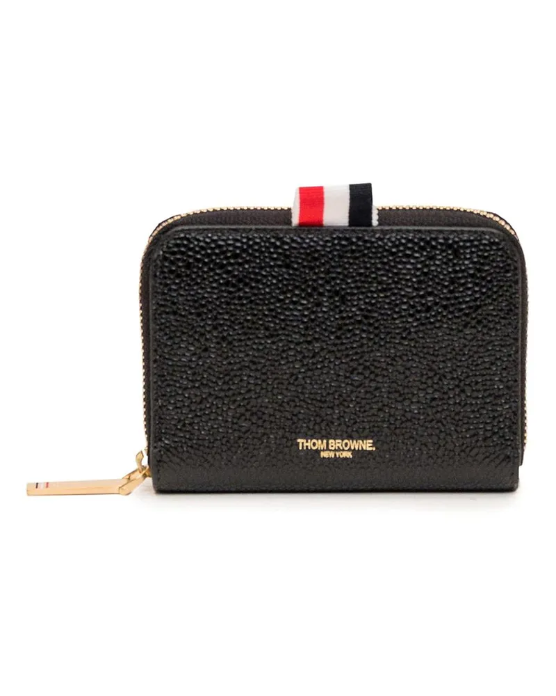 Thom Browne Portemonnaie - Schwarz Schwarz