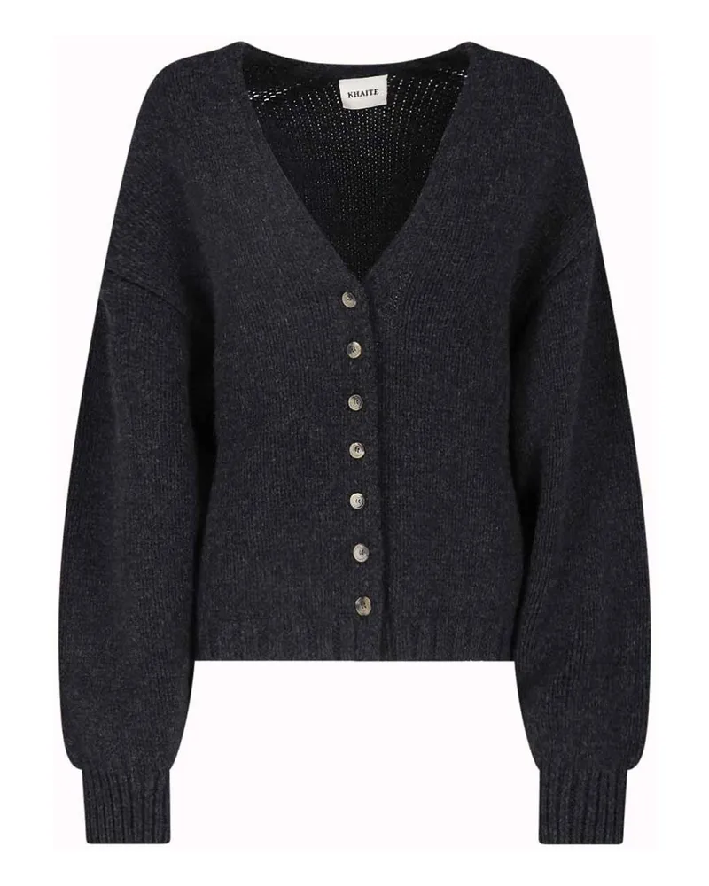 KHAITE Cardigan - Grau Grau
