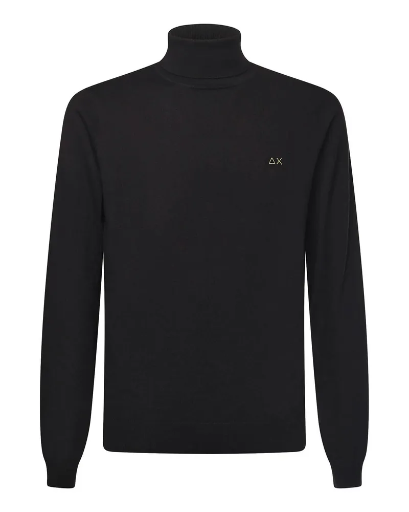 Sun68 Rollkragenpullover - Schwarz Schwarz