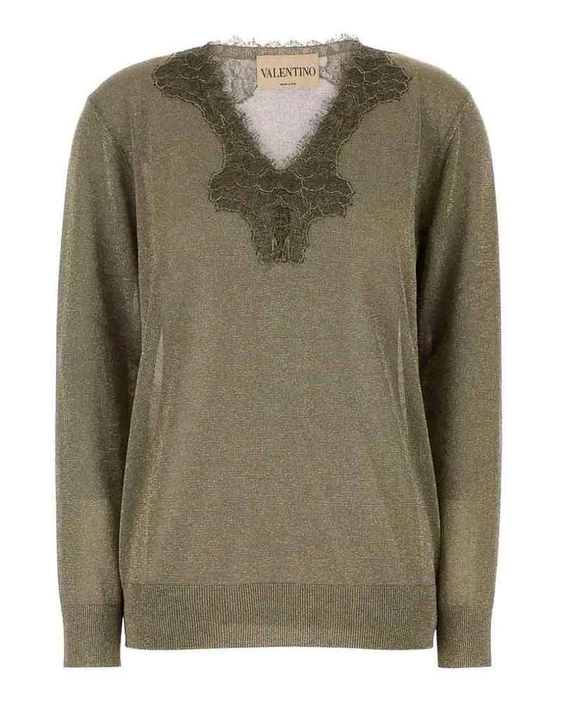 Valentino Garavani V-Pullover - Braun Braun