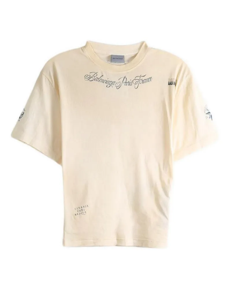 Balenciaga Top - Weiß Weiß