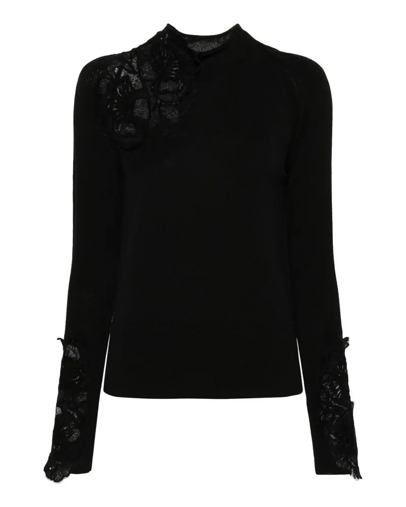 Ermanno Scervino Rollkragenpullover - Schwarz Schwarz