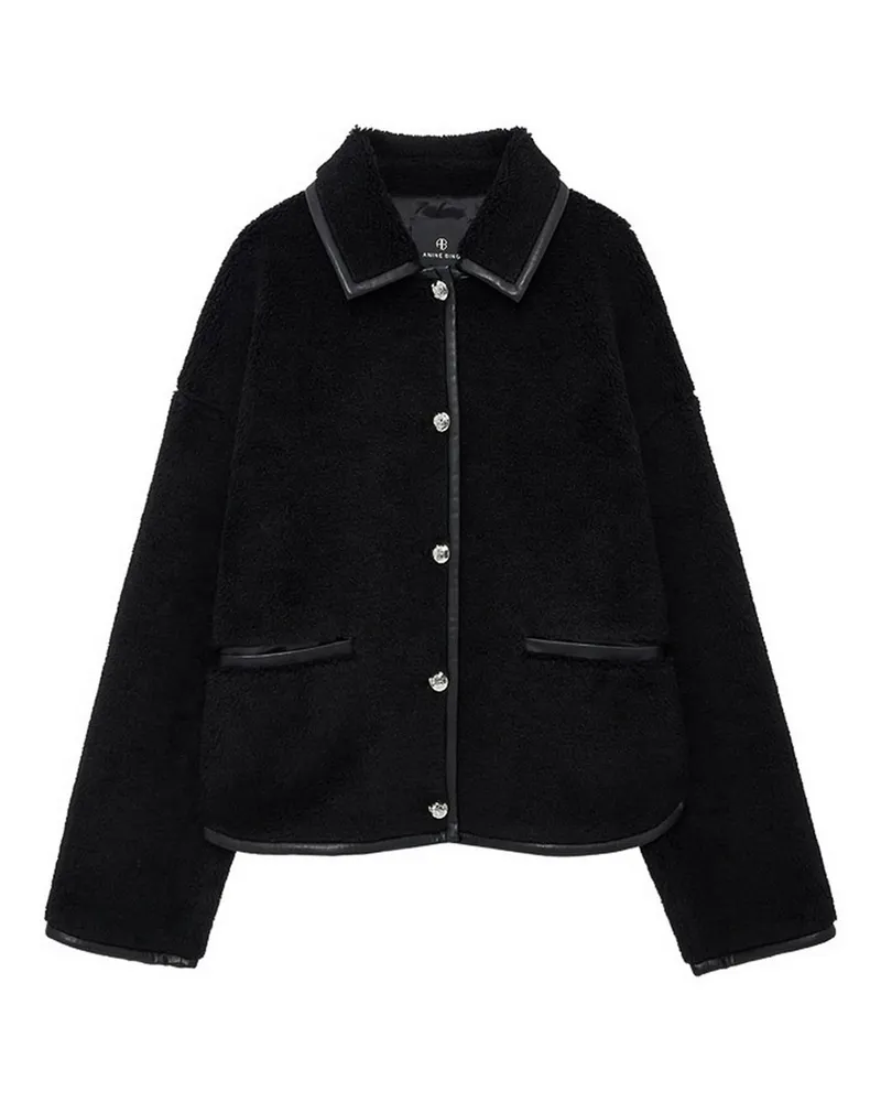Anine Bing Casualjacke - Schwarz Schwarz