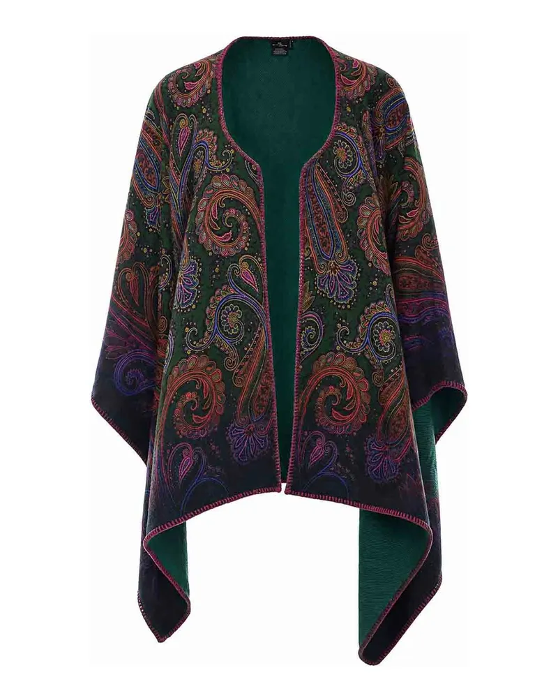 Etro Knielanger Mantel - Bunt Bunt