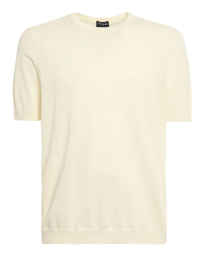 Drumohr  T-Shirt - Weiß Weiß