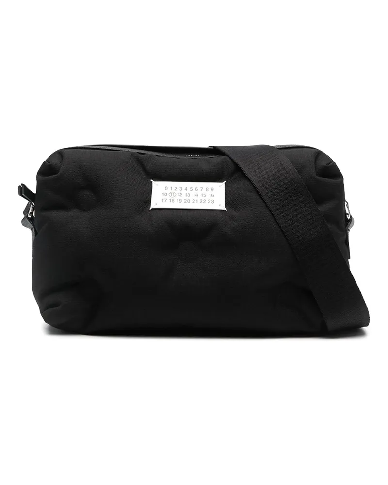 Maison Margiela Logo-Tasche - Schwarz Schwarz