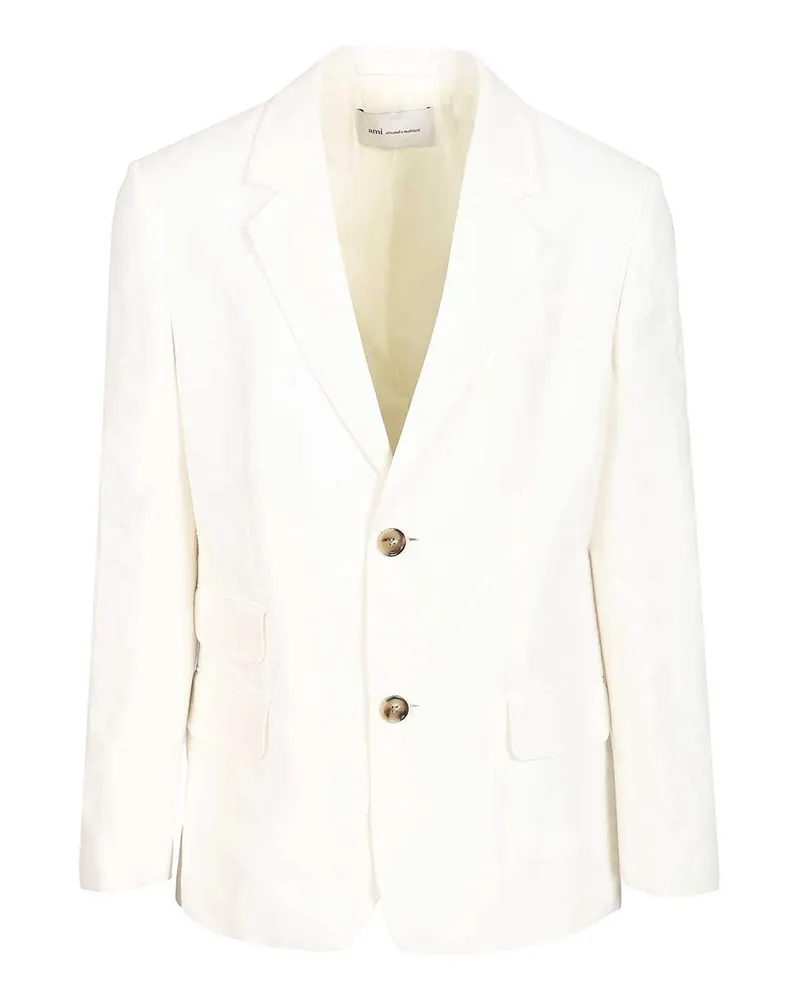 AMI Paris Blazer - Weiß Weiß