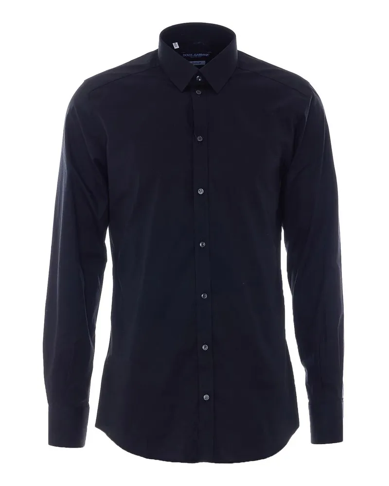 Dolce & Gabbana Hemd - Schwarz Schwarz
