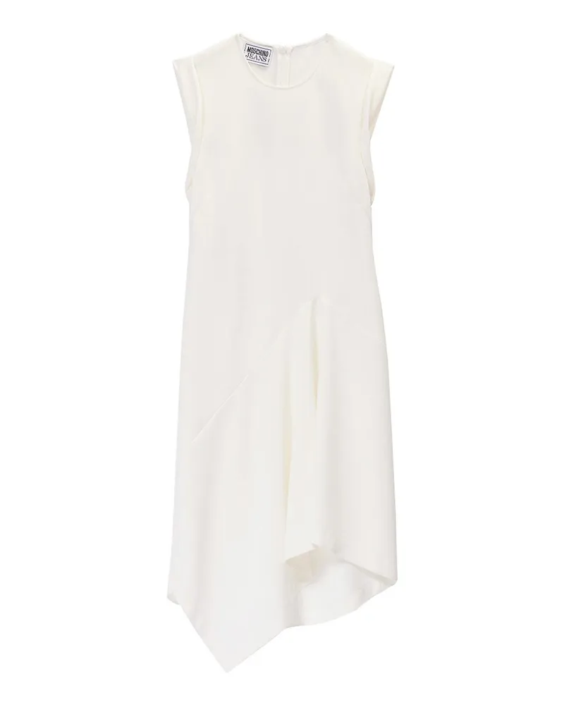 Moschino Knielanges Kleid - Weiß Weiß
