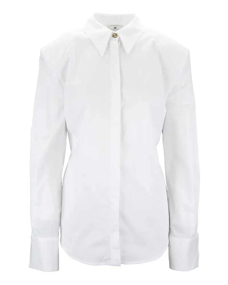Elisabetta Franchi Hemd - Weiß Weiß
