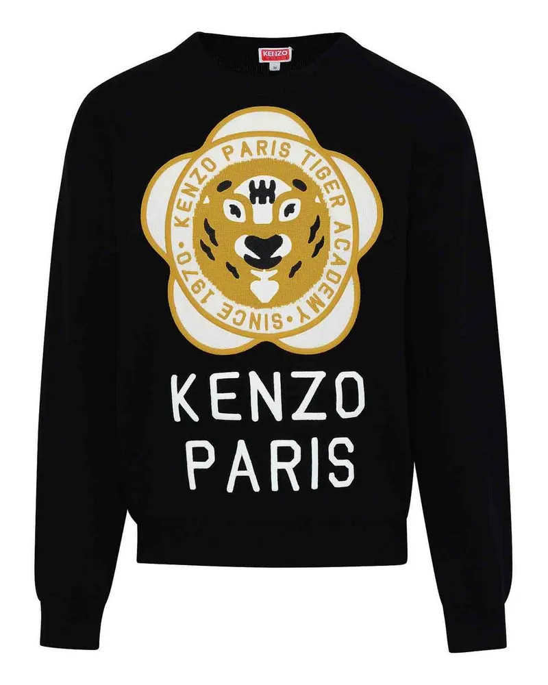 Kenzo U-Boot-Pullover - Schwarz Schwarz