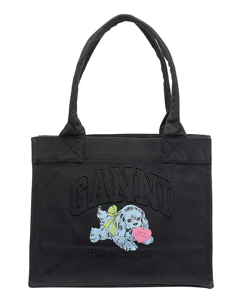 Ganni Shopper - Grau Grau
