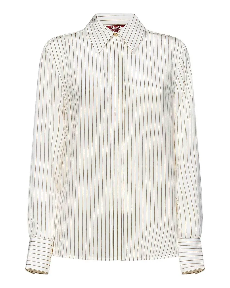 Max Mara Hemd - Weiß Weiß