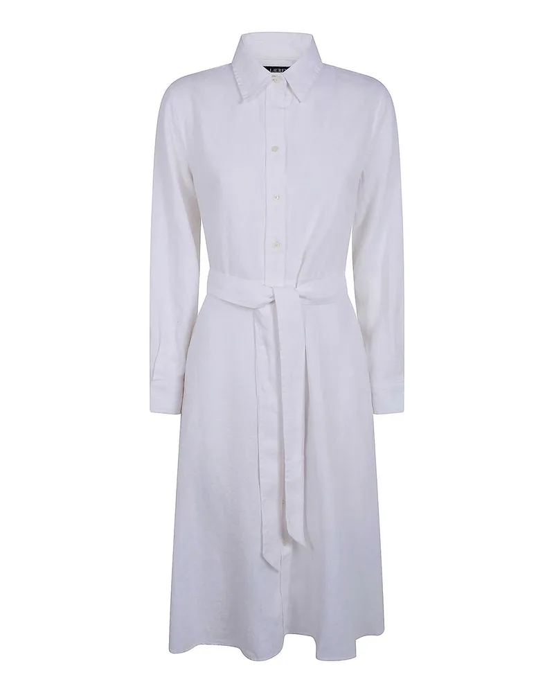 Ralph Lauren Maxikleid - Weiß Weiß