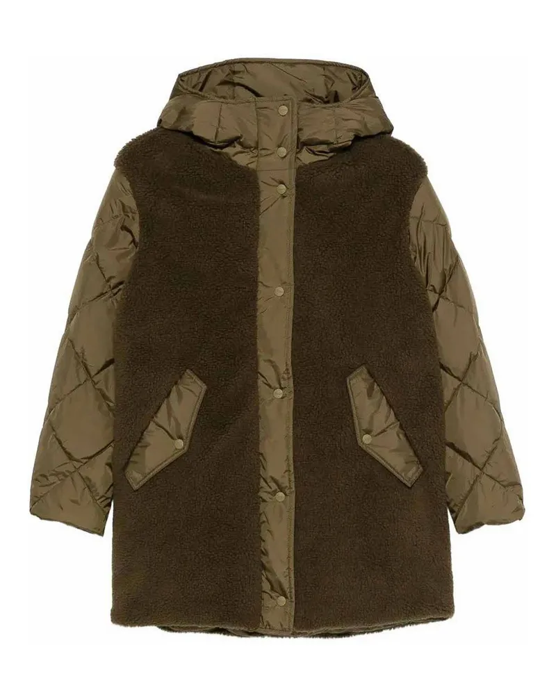 Herno Knielanger Mantel - Grün Grün