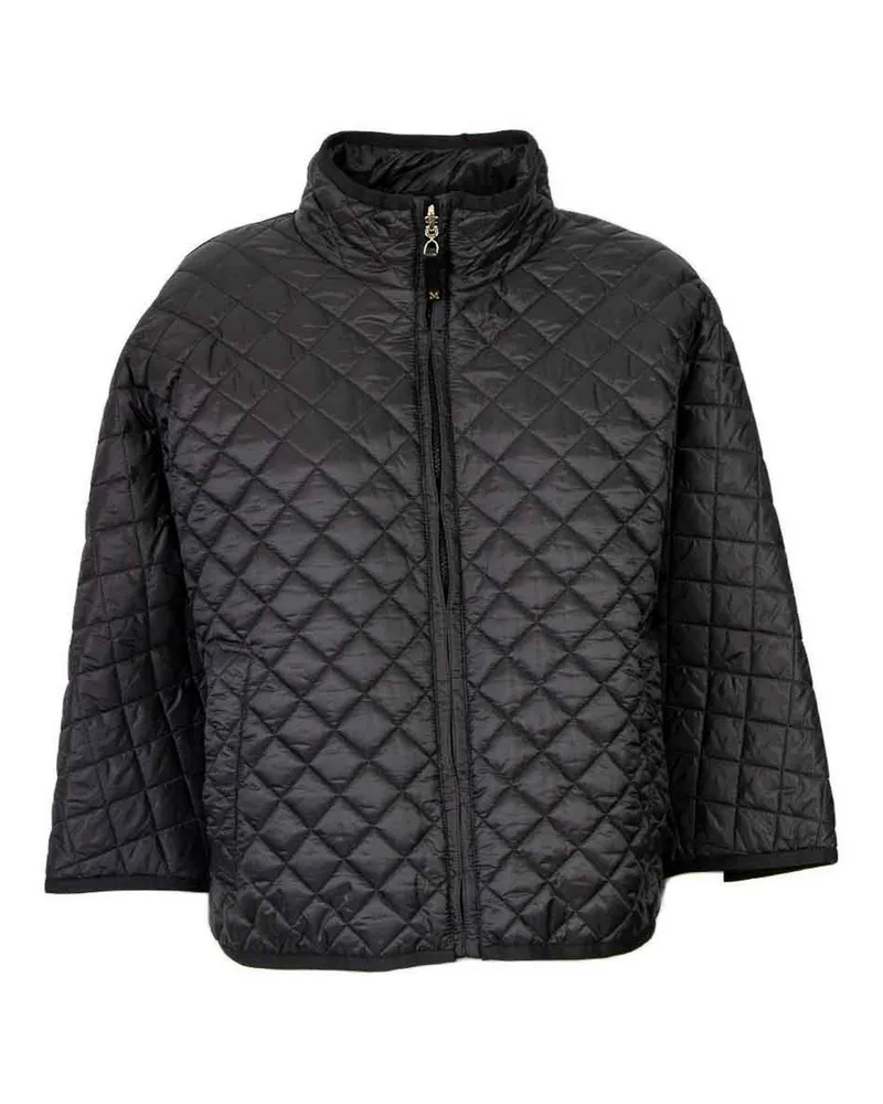 Max Mara Casualjacke - Schwarz Schwarz